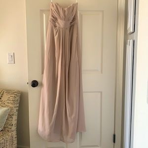 Bridal party long dress